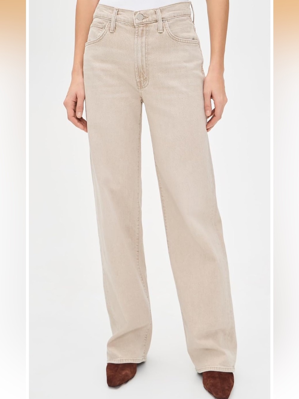 Mother Superior Denim The Dodger Sneak in Caramel